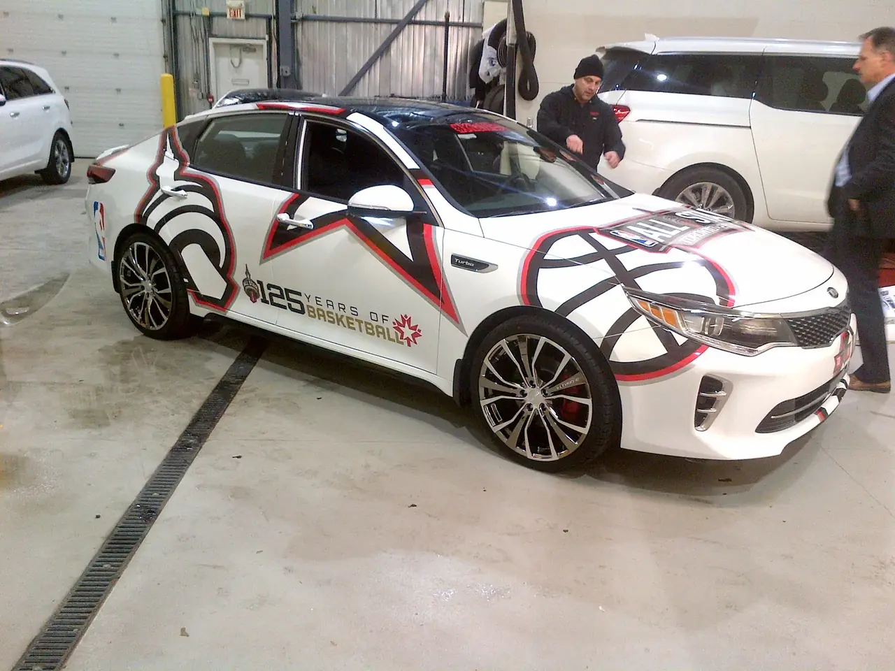 Promotional vehicle decals and graphics installed by Performance Graphics